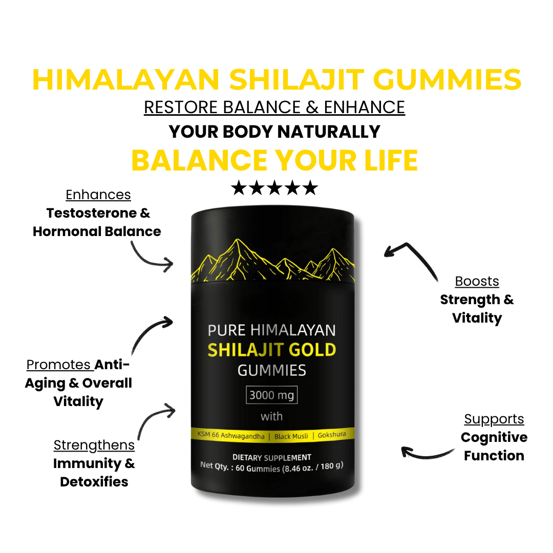 Pure Himalayan Shilajit Gummies