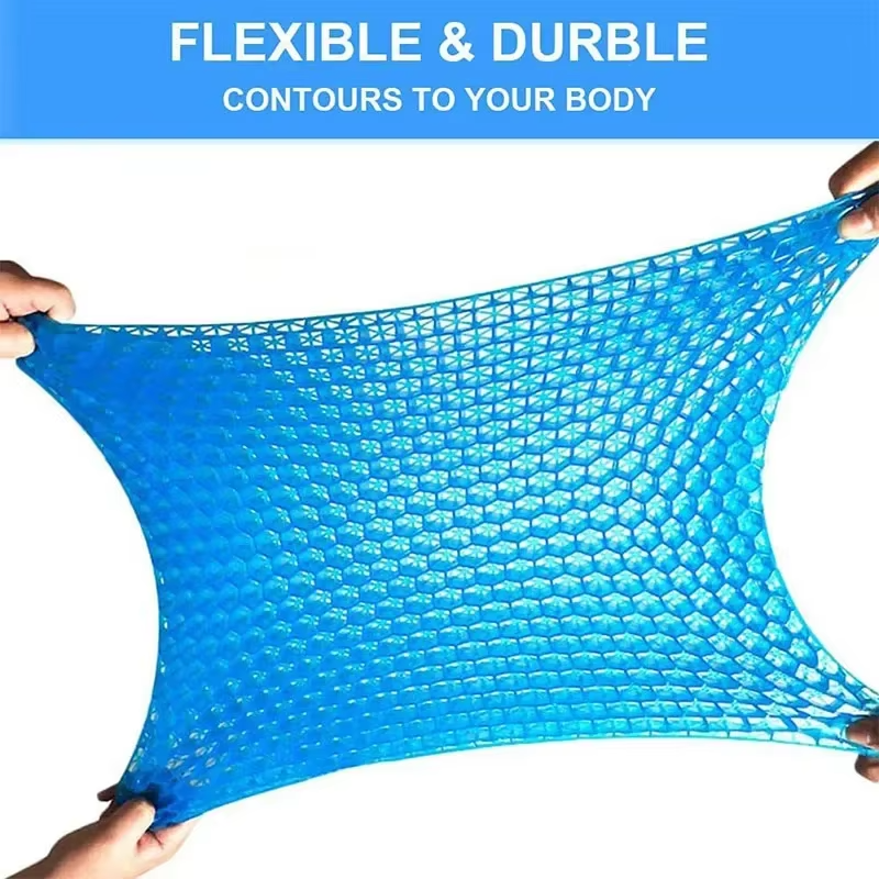 Gel Honeycomb Seat Cushion Flex Back